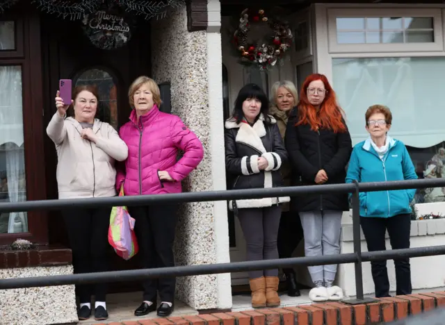 Shane MacGowan funeral procession