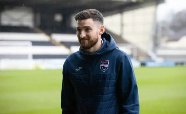 Ross County captain Jack Baldwin