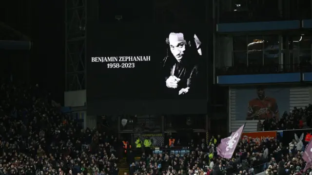 Villa remember super fan Zephaniah