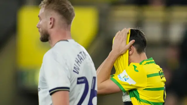 Norwich dejected