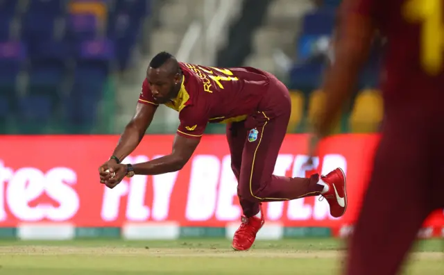 West Indies all-rounder Andre Russell