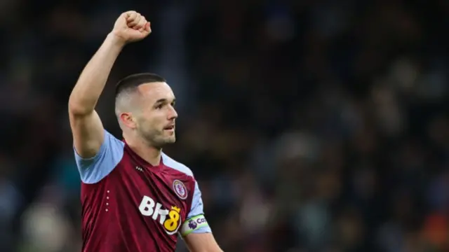 John McGinn celebrates