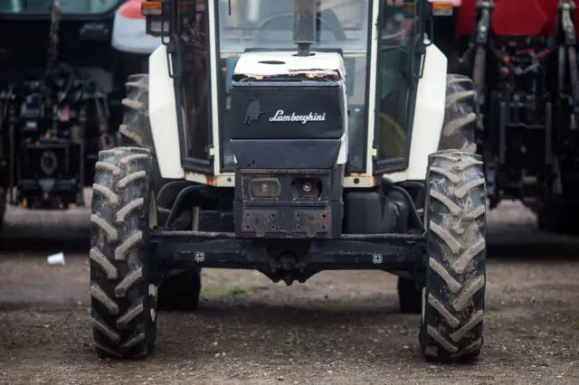 Lamborghini tractor