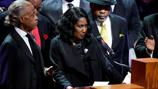 Tyre Nichols' mother, RowVaughn Wells, spoke through tears at her son's funeral