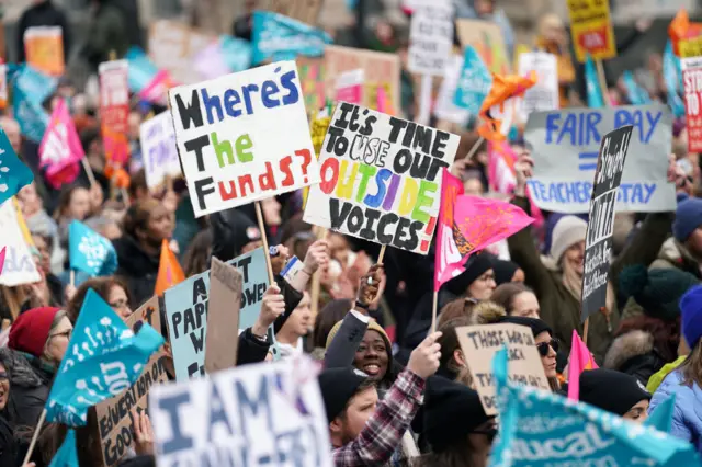 March in London