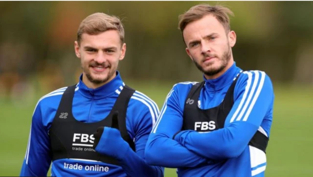 Kiernan Dewsbury-Hall and James Maddison