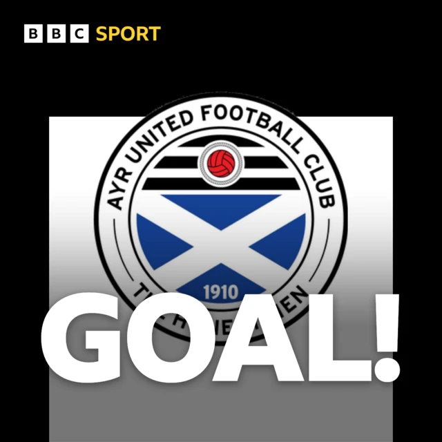 Ayr United goal