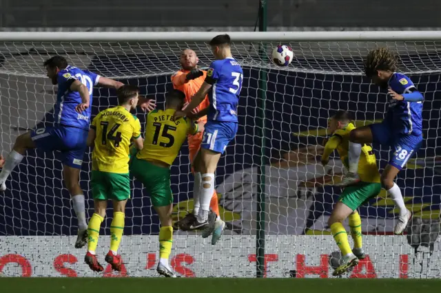 Krystian Bielik scores Birmingham's second goal against West Brom