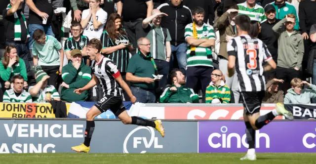 St Mirren consigned Celtic to their only 2022-23 domestic defeat so far in September