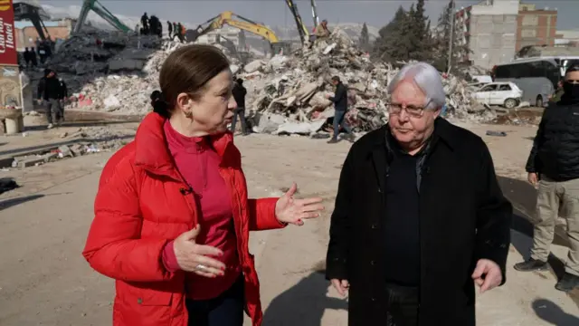 Lyse Doucet speaks to Martin Griffiths