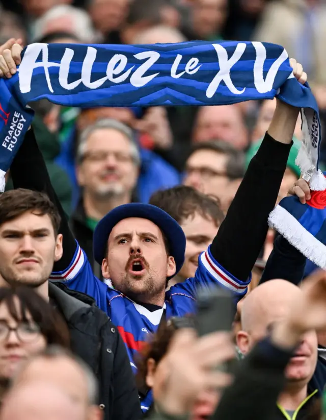 French fan