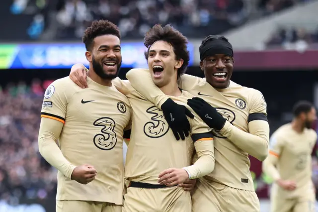 Joao Felix celebrates