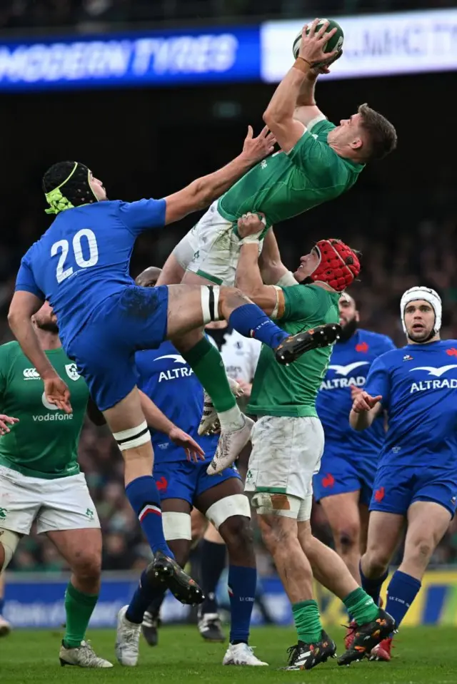 Ringrose rising high