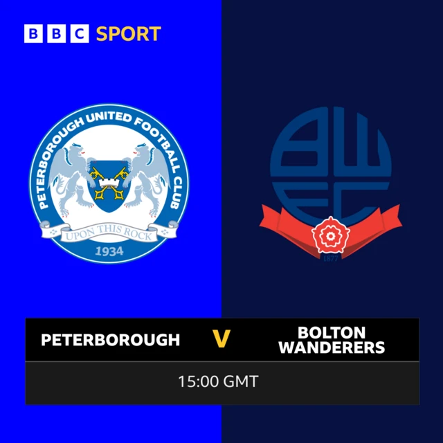 Peterborough v Bolton