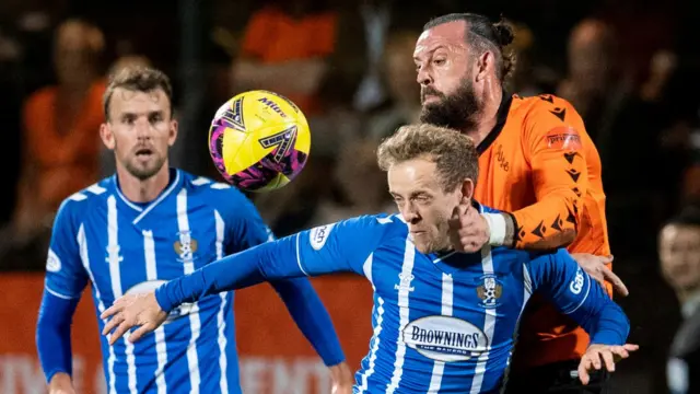 Christian  Doidge, Rory McKenzie and Steven Fletcher