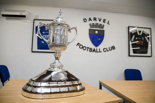 The Scottish Cup at Darvel