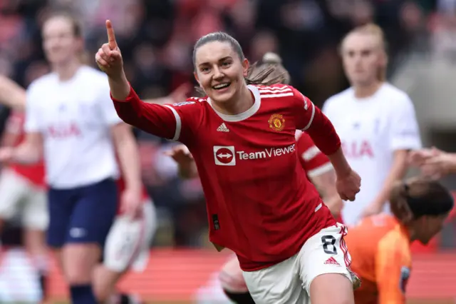 Manchester United women goal