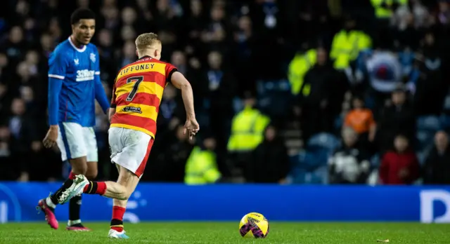 FT: Rangers 3-2 Partick Thistle