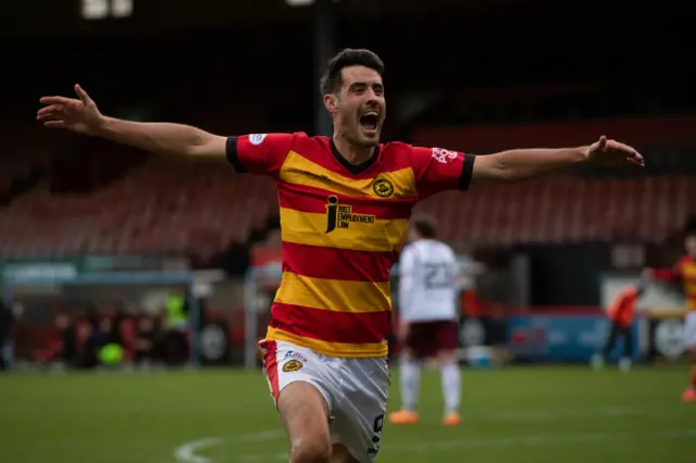 Brian Graham has scored 12 goals for Partick Thistle this season