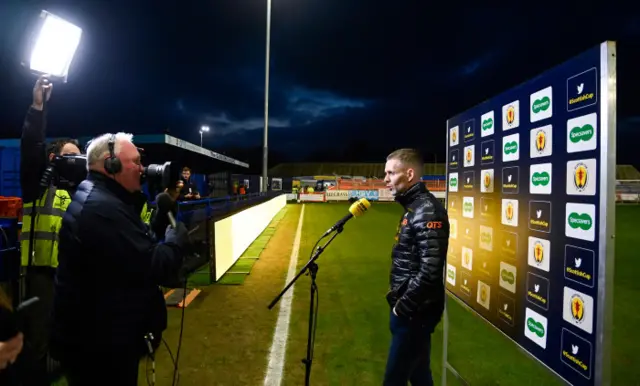 BBC Scotland's Brian McLauchlin speaks to Mick Kennedy