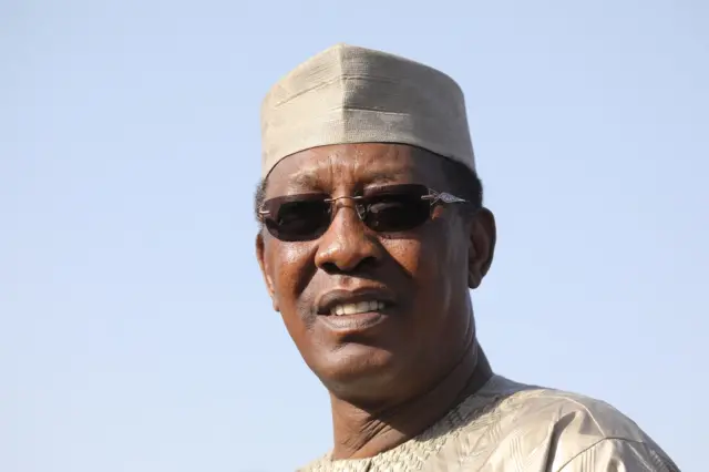 Late President Idriss Déby.