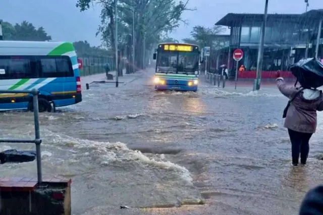 Flooding in South Africa