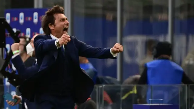 Antonio Conte, during his time as Inter boss