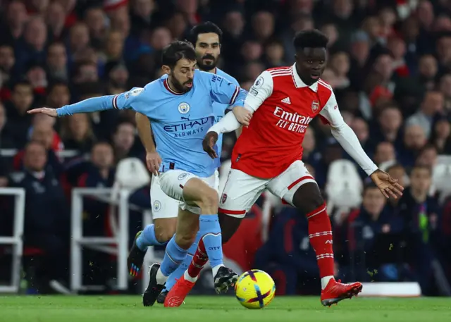 Bernardo Silva Bukayo Saka