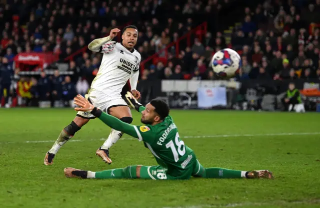 Cameron Archer scores for Middlesbrough