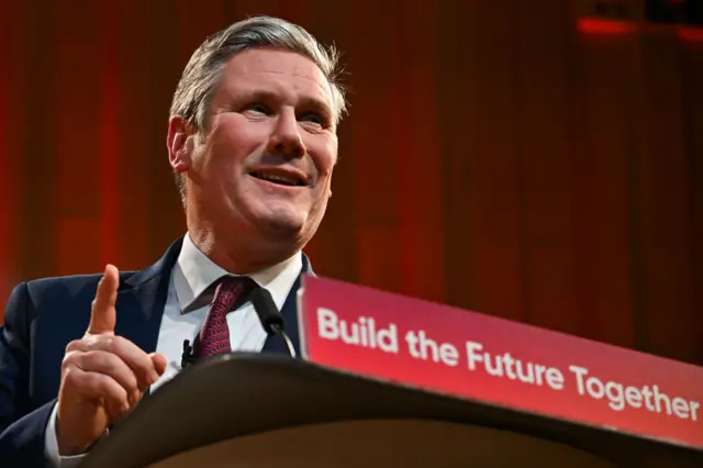 Labour leader Sir Keir Starmer speaking in Scotland last year