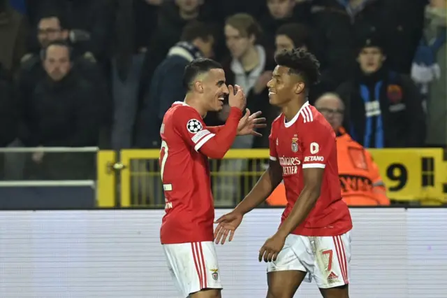 Benfica celebrate