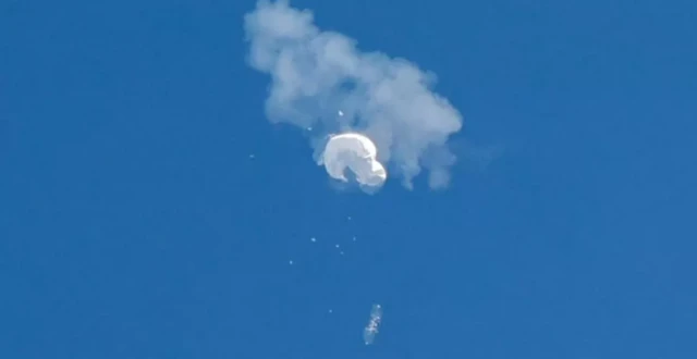 Chinese balloon shot down over South Carolina