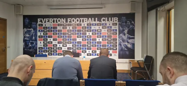 Everton presser