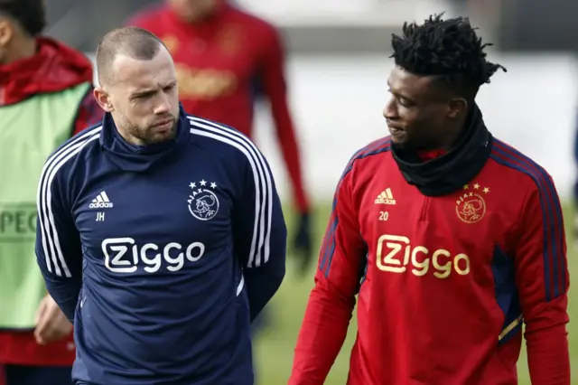 John Heitinga and Mohammed Kudus.