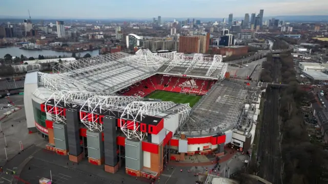 Manchester United's Old Trafford stadium