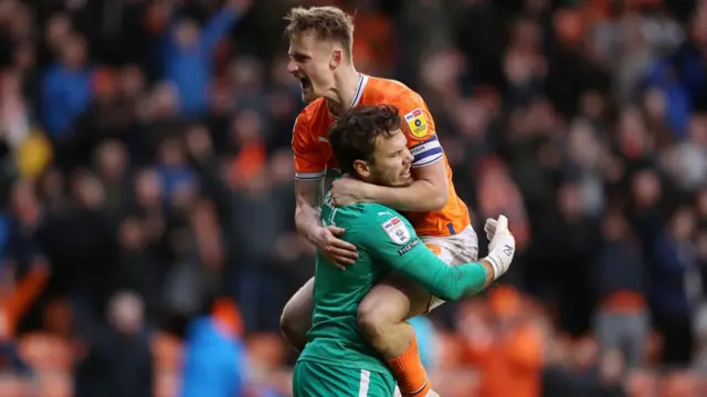 Blackpool celebrate