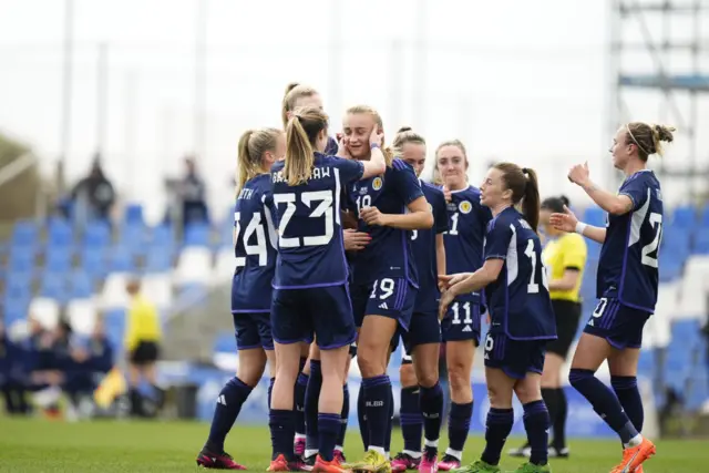 Scotland celebrate