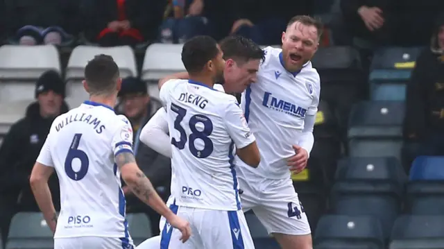 Gillingham celebrate