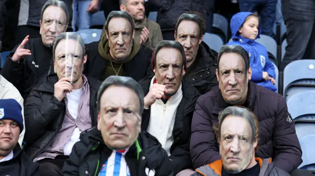 Neil Warnock masks