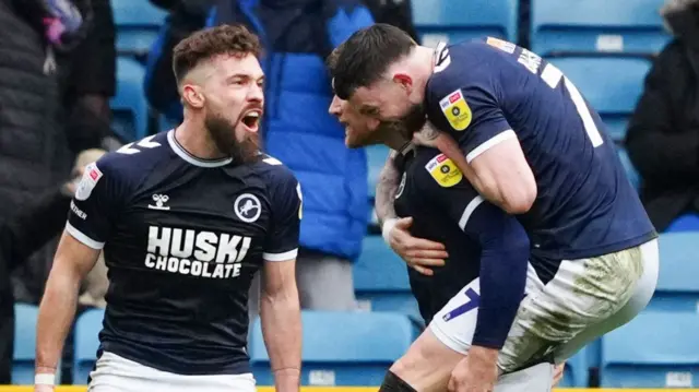 Millwall celebrate