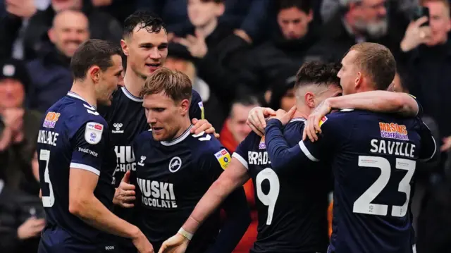 Millwall celebrate