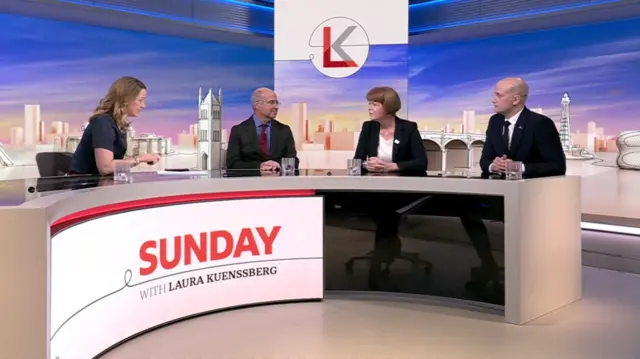 Laura Kuenssberg speaks to Bill Browder, Wendy Morton and Stephen Flynn in the studio