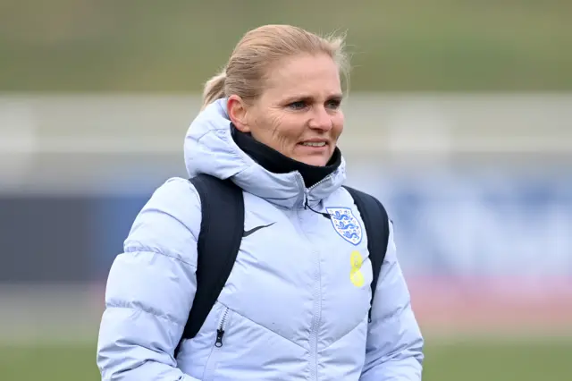 England women football head coach Sarina Wiegman