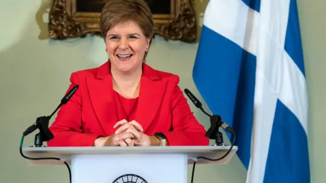 Nicola Sturgeon announces her resignation in a press conference