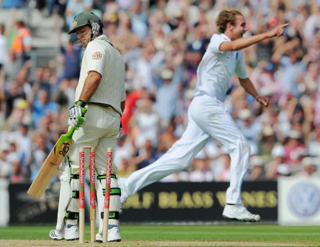 Stuart Broad, 2009 Ashes Test at The Oval