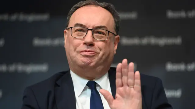 Bank of England governor Andrew Bailey