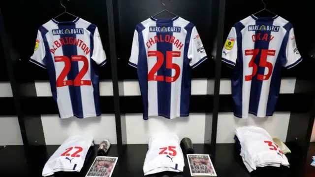 West Brom shirts