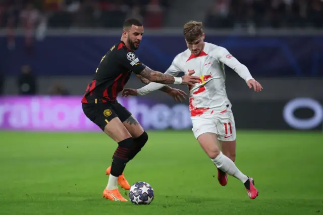 Kyle Walker and Timo Werner.