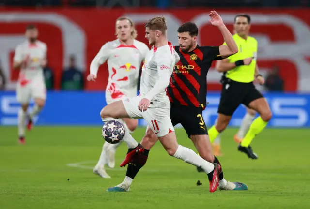 Timo Werner and Ruben Dias