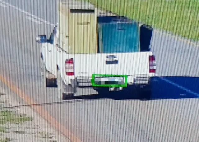 A lion escaped from a vehicle in South Africa